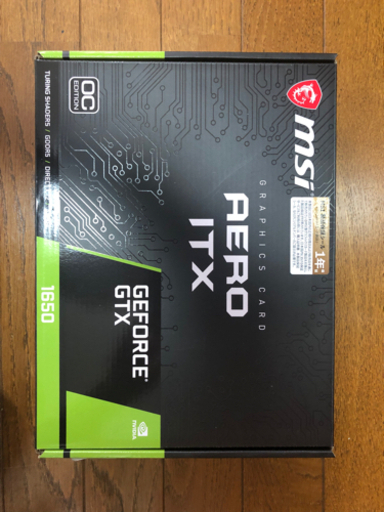 グラボ　msi  GEFORCE GTX1650