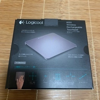 【美品】Logicool ロジクール タッチパッドT650 ワイヤレス 充電式 - 名古屋市