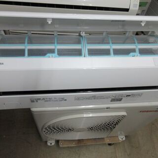 K02540 東芝 中古エアコン 主に6畳用 冷2.2kw／暖2.2kw