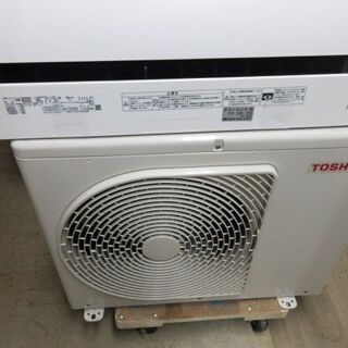 K02540 東芝 中古エアコン 主に6畳用 冷2.2kw／暖2.2kw