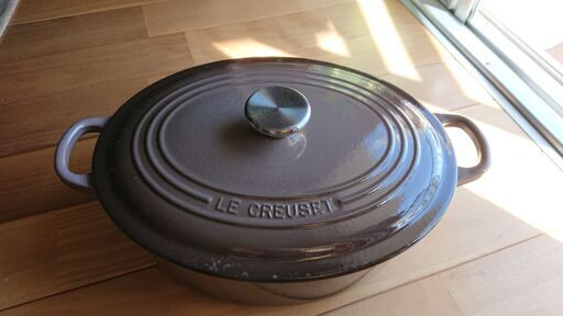 LE CREUSET ル・クルーゼ  両手鍋 オーバル 27cm 中古