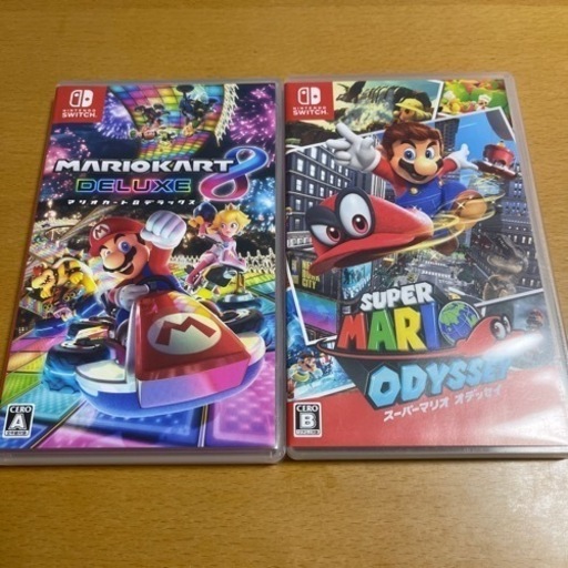 Nintendoスイッチソフト2本　中古