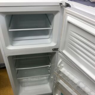 ハイアール 121L 2ドア冷凍冷蔵庫 ホワイト JR-N121A-W 2017年製