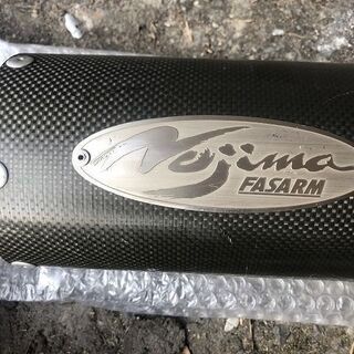 カワサキ　ゼファー７５０用　ノジマ・ファサーム　NOJIMA・FASARM　チタン・カーボンマフラー