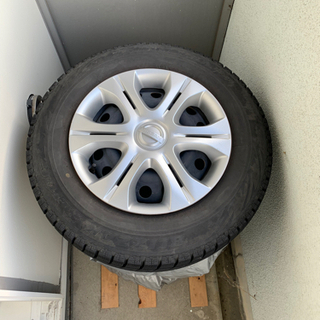 商談中】日産ノート純正 スタッドレスタイヤ付きホイール4本 