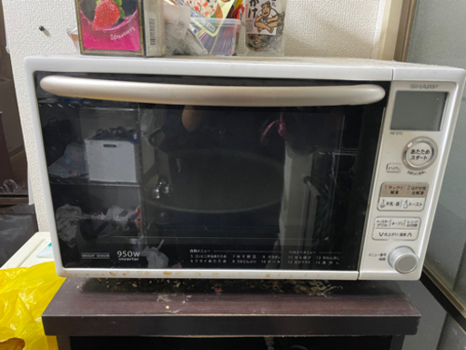 【取引中】SHARP シャープ　オーブンレンジ　RE-S7C-W  20L