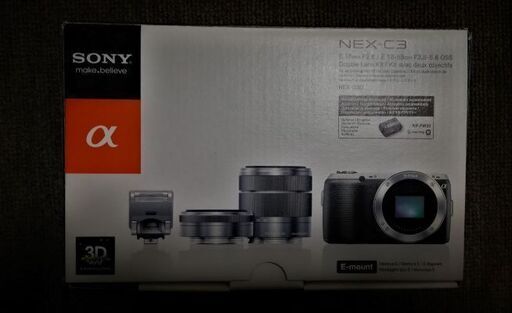 商談成立しました】SONY αNEX-C3Dです