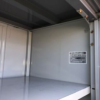 イナバ物置 アイビーストッカーBS095E型 W900×D55×H1880 【取り