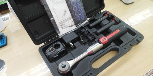 【ハンズクラフト安佐北店】TONE コードレスラチェットレンチ CR4000 未使用