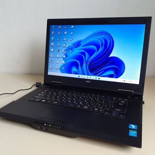 ハム太郎様【取引中です】最新Windows11　☆SSD＋HDDのデュアルPC☆　NEC 15インチノート　Wi-Fi　マルチ　HDD：500GB　キーボード新品　③