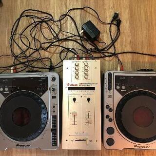 【取引中です】DJ機材セット　CDJ800　×　2台　+　ves...