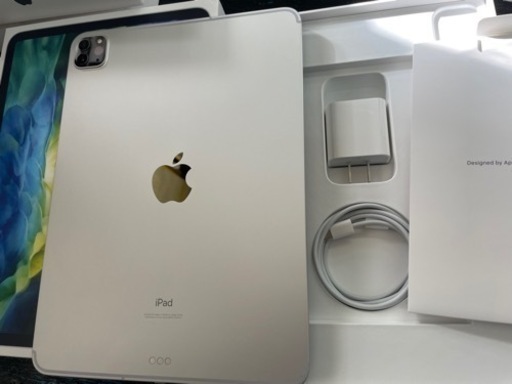 ②【美品】 iPad pro 第2世代 128GB 11インチ シルバー 2021/10/17