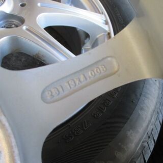 来店取付OK】中古タイヤ&中古アルミセット 155/65R13 軽自動車 YOKOHAMA