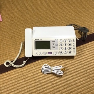 シャープ　Fax 付き 電話機 UX-320