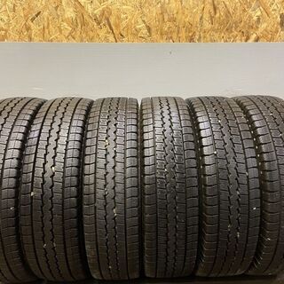 ダンロップ　トラック用スタッドレスタイヤ　195/85R16 ６本　引取限定 ダンロップトラック用スタッドレスタイヤ195/85R16 6本引取限定