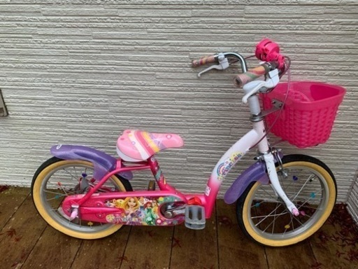 【お値下げ】プリンセス　自転車　16インチ