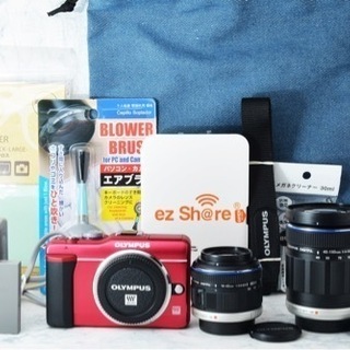 超美品○超小型○初心者向け○Wi-Fi転送○オリンパス E-PL1s 1ヶ月動作