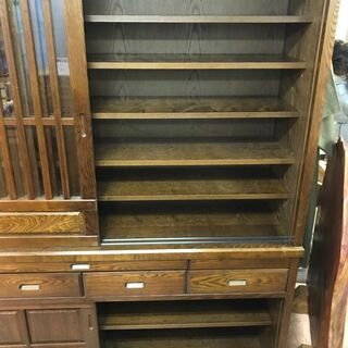 【愛品館八千代店】大型水屋箪笥(食器棚)