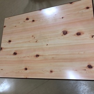 木目調の座卓　テーブル