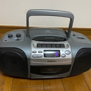 取引中 CD デッキ ラジオ レコーダー 美品 ステレオ カセッ...