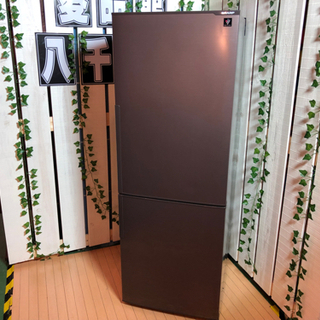 愛品館八千代店】保証充実 SHARP 2018年製271ℓ 2ドア冷凍冷蔵庫