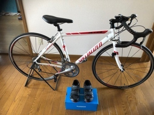 ロードバイク、シューズ