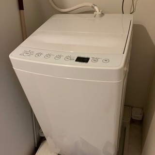 【美品】2018年製 全自動洗濯機 4.5kg