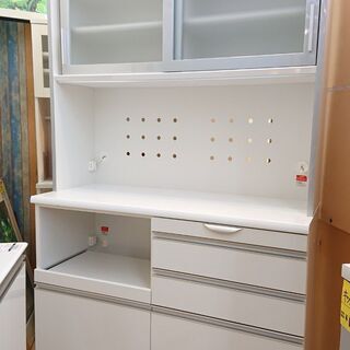 美品　ユーアイ　ソフトクローズ　キッチンカウンター　レンジ台　キャビネット 120の通販 家具・インテリア 美品 ユーアイ ソフトクローズ キッチン