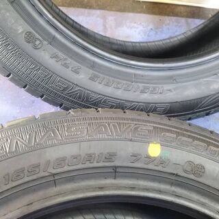 夏 ハスラー 新品 2021年【未使用】スズキ純正 165/60R15 ダンロップ 