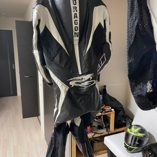 MADIF/マディフ レーシングスーツ サイズ 52(XL) DRAGON/ドラゴン 革