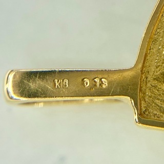 中古品】K18 Mトップ 3.0g ［44］