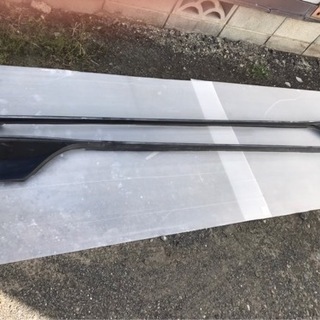 車のパーツ 新品 未塗装 GRX120 マークX サイドステップ 日本製 簡単取付