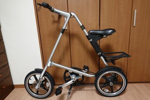 折り畳み自転車【STRIDA LT】16inch ブラッシュ やや傷・動作好調 ストライダ
