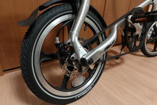 折り畳み自転車【STRIDA LT】16inch ブラッシュ やや傷・動作好調 ストライダ