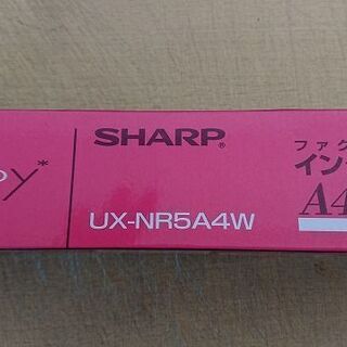 UX-NR5A4W コードレスFAX用インクリボンx２無料です。