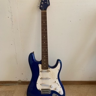 青いギター　【ジャンク品】