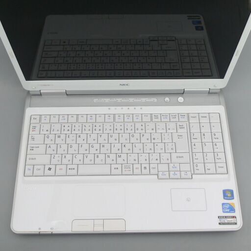 ホワイト 白色 Windows10 中古良品 16型ワイド NEC PC-LL750WG6W