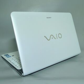 新品SSD 中古美品 ホワイト ノートパソコン 15.5型 SONY VAIO SVE15117FJW 第2世代 i5 8GB Blu-ray 無線 Bluetooth Windows10 Office 新品SSD 中古美品 ホワイト ノートパソコン 15.5型 SONY VAIO
