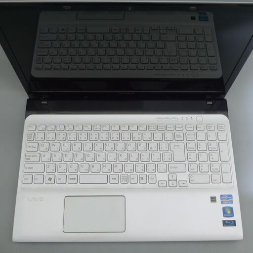 新品SSD 中古美品 ホワイト ノートパソコン 15.5型 SONY VAIO 