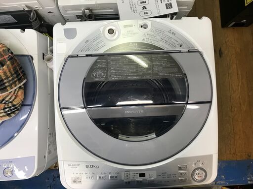 シャープ洗濯機 ES-GV8 W600×D600×H960