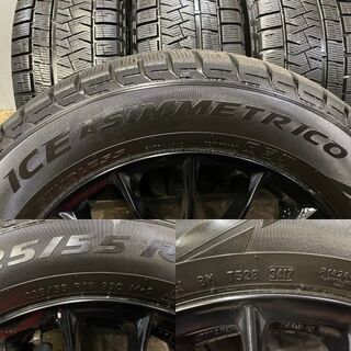PIRELLI　ICEASIMMETRICO　225/55R16　4本セット　№1361B　室内保管　スタッドレス　冬タイヤ Tyre Pirelli Ice Zero Asimmetrico | Car tyres -