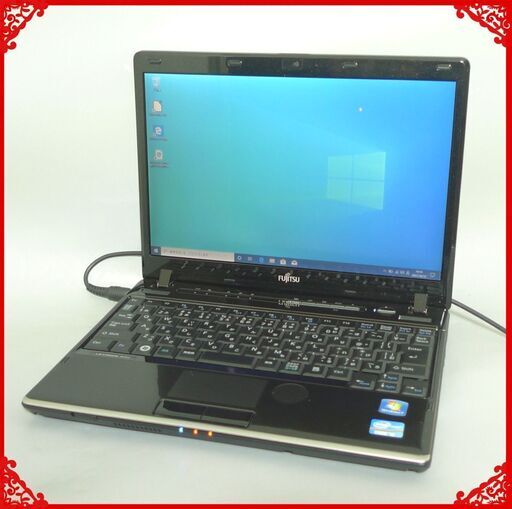 新品超高速SSD 中古美品 軽量 ノートパソコン Windows10 12.1型 FUJITSU 富士通 PH74/C 第2世代 i3 4GB 無線 Wi-Fi webカメラ Office