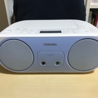 CDラジカセ TOSHIBA CDラジオ　2018年製