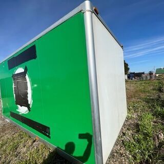 横扉付【格安】2トン箱 幅216cm長さ454cm高さ235cm コンテナ