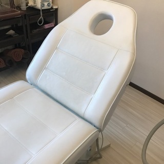 電動 エステサロン ベット 白