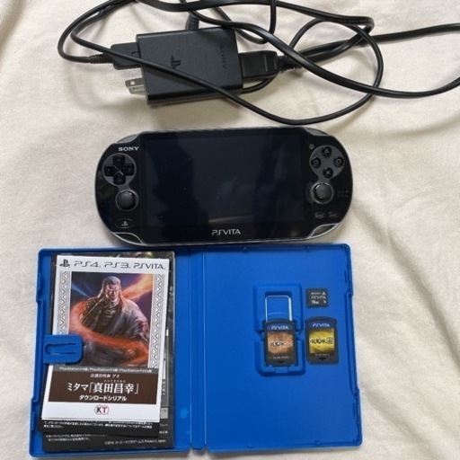玄関先迄納品 PS VITA 1000 討鬼伝モデルと8GBメモリーとクレードル