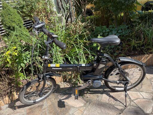 Panasonic オフタイム パナソニック【引取限定】電動アシスト折りたたみ自転車
