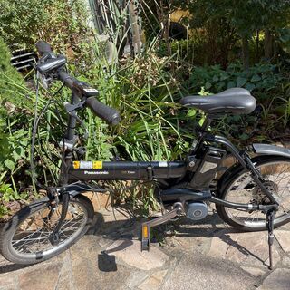 Panasonic オフタイム パナソニック【引取限定】電動アシスト折りたたみ自転車