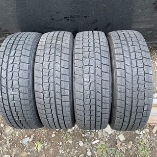 バリ山 DUNLOP WM02 175/65R14 スタッドレス タイヤ 2018年製