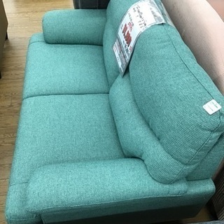 KJ-62【ご来店頂ける方限定】2シーターソファ　ターコイズ色 KJ-62【ご来店頂ける方限定】2シーターソファ ターコイズ色